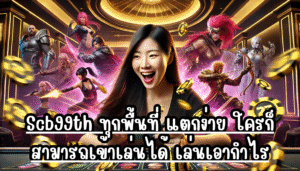 Scb99th ทุกพื้นที่ แตกง่าย ใครก็สามารถเข้าเล่นได้ เล่นเอากำไรพร้อมสนุกสนาน