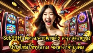Scb99th คัดเฉพาะค่ายดัง สนุกสุดเหวี่ยง ปรับใหม่ให้ทุกเกม จัดหนักจ่ายเต็ม-1